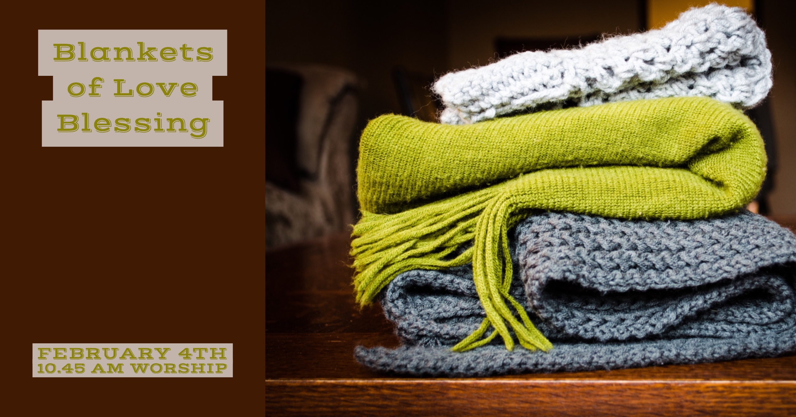 Blankets of Love Blessing St. Johns Evangelical Lutheran Church