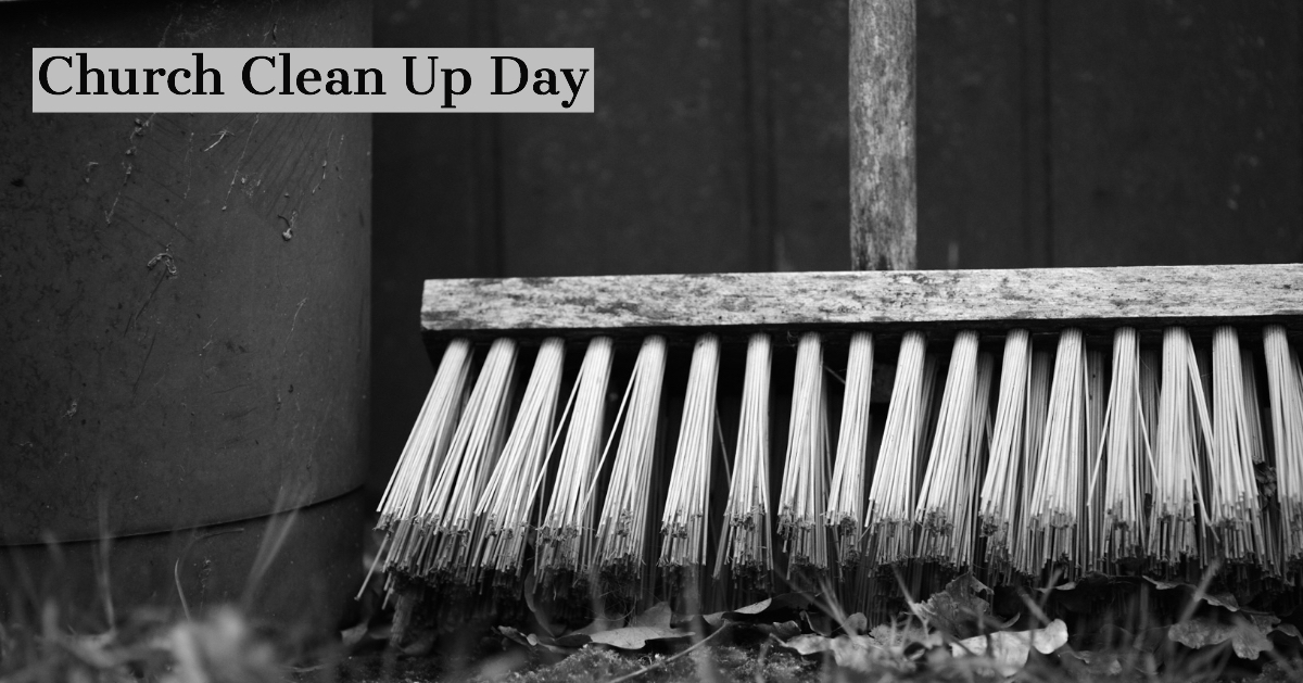 Church Clean Up Day St Johns Evangelical Lutheran Church